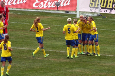 Sverige har gjort 1-1.