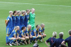 Sveriges startelva i EM-kvartsfinalen.